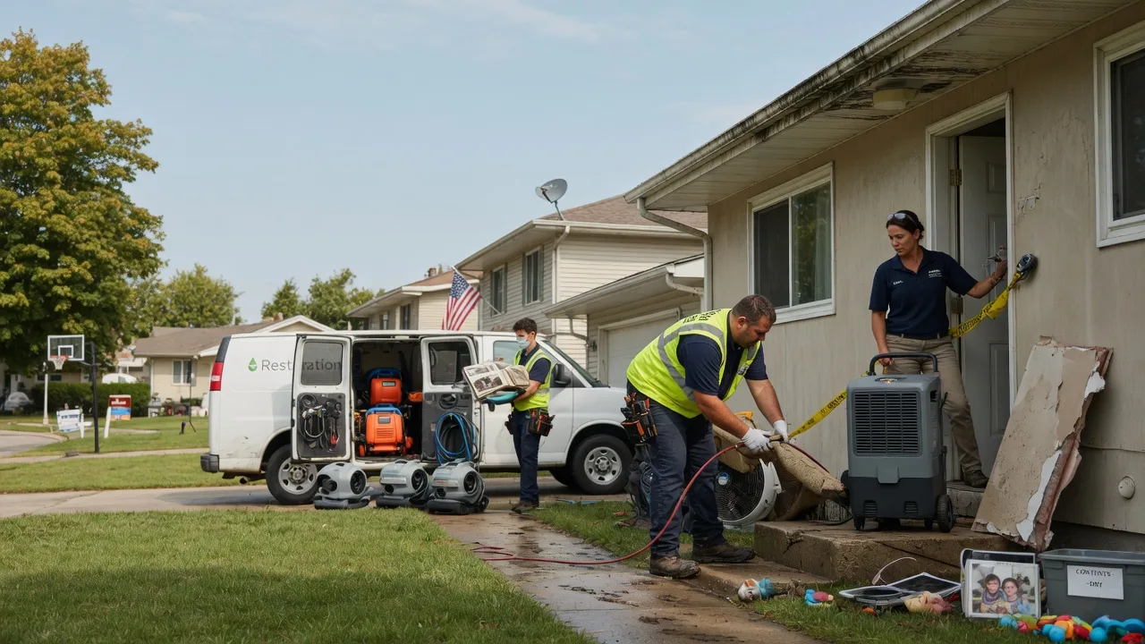 Water Damage Restoration in Pigeon Forge, TN near me